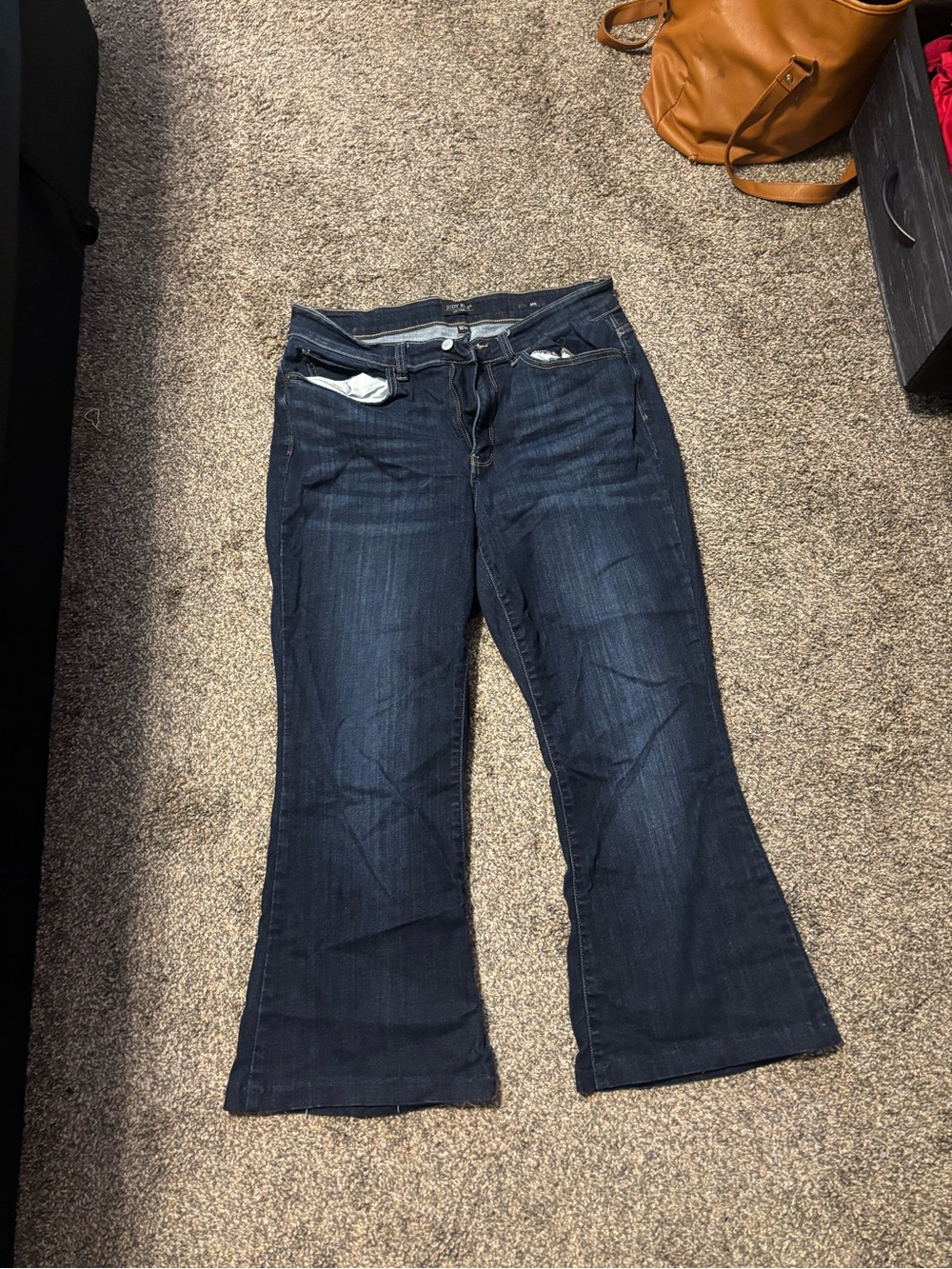 Judy Blue Dark Blue Flare Jeans